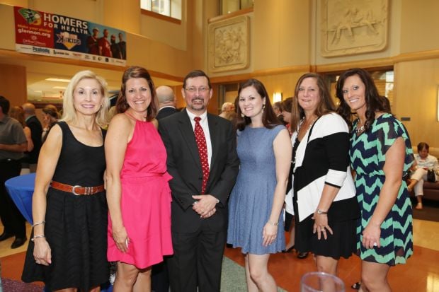 Katherine Maxwell, Michelle Romano, Dr. William Ferguson, Kate Kozemczak, Tina Re, Val Middendorf